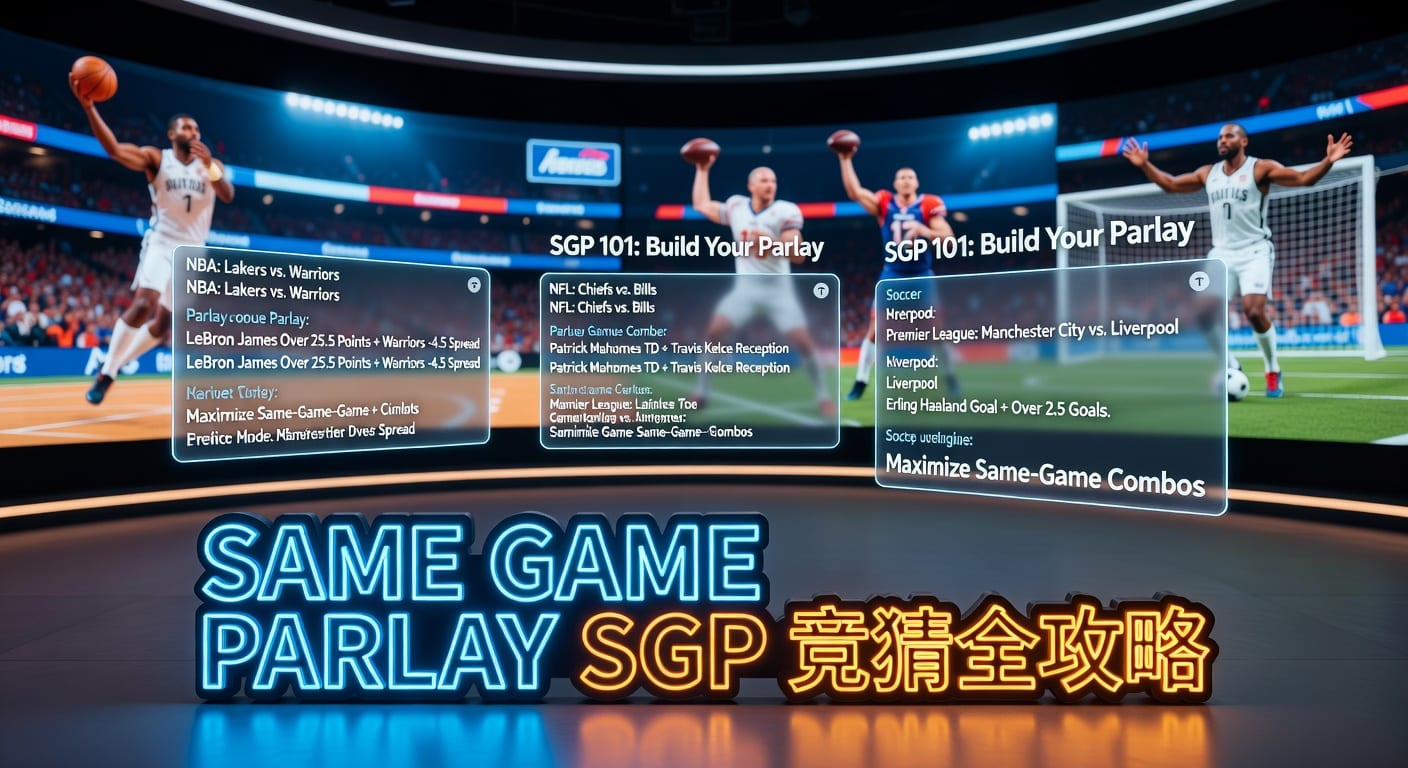 same game parlay SGP 实战解析：串关思路与投注技巧
