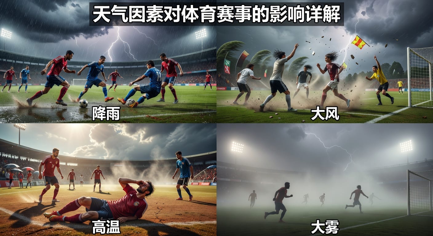 天气因素对体育赛事的影响与判断方法