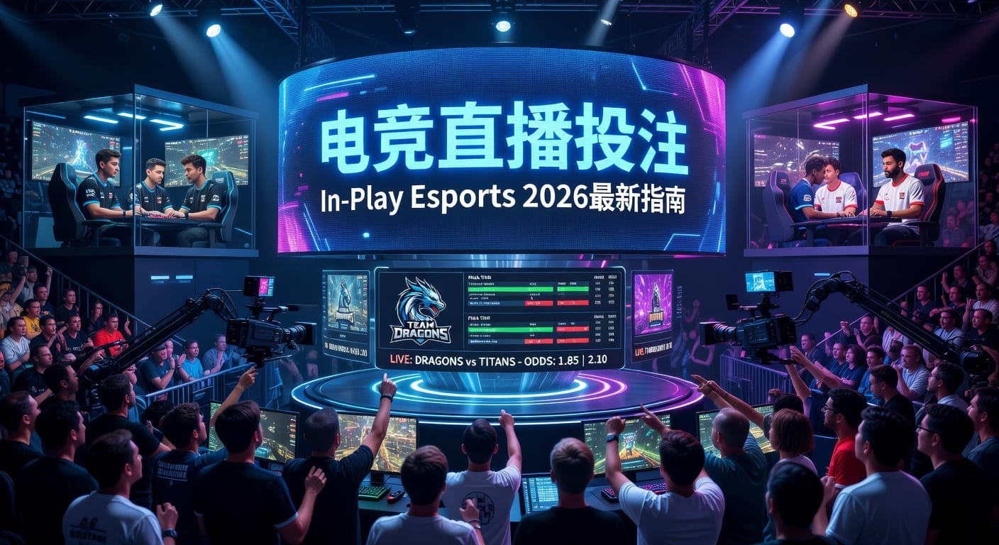 电竞直播投注 In-Play Esports 赛中投注技巧与判断