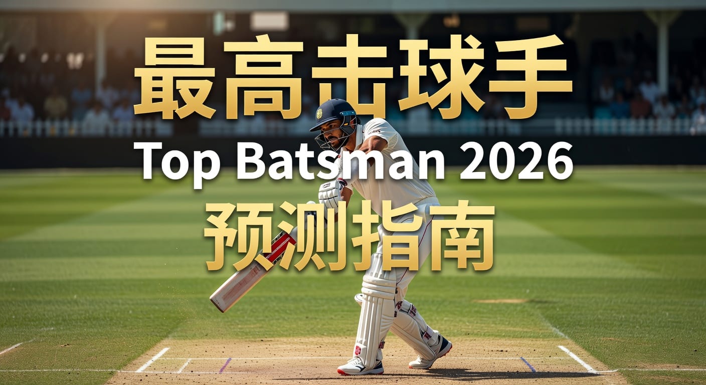 最高击球手 Top Batsman 2026 分析与判断方法