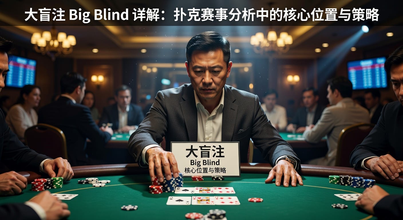 大盲注 big blind：底池、位置与实战要点