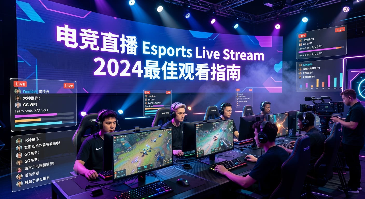 电竞直播 Esports Live Stream：2026年观看趋势与观赛要点