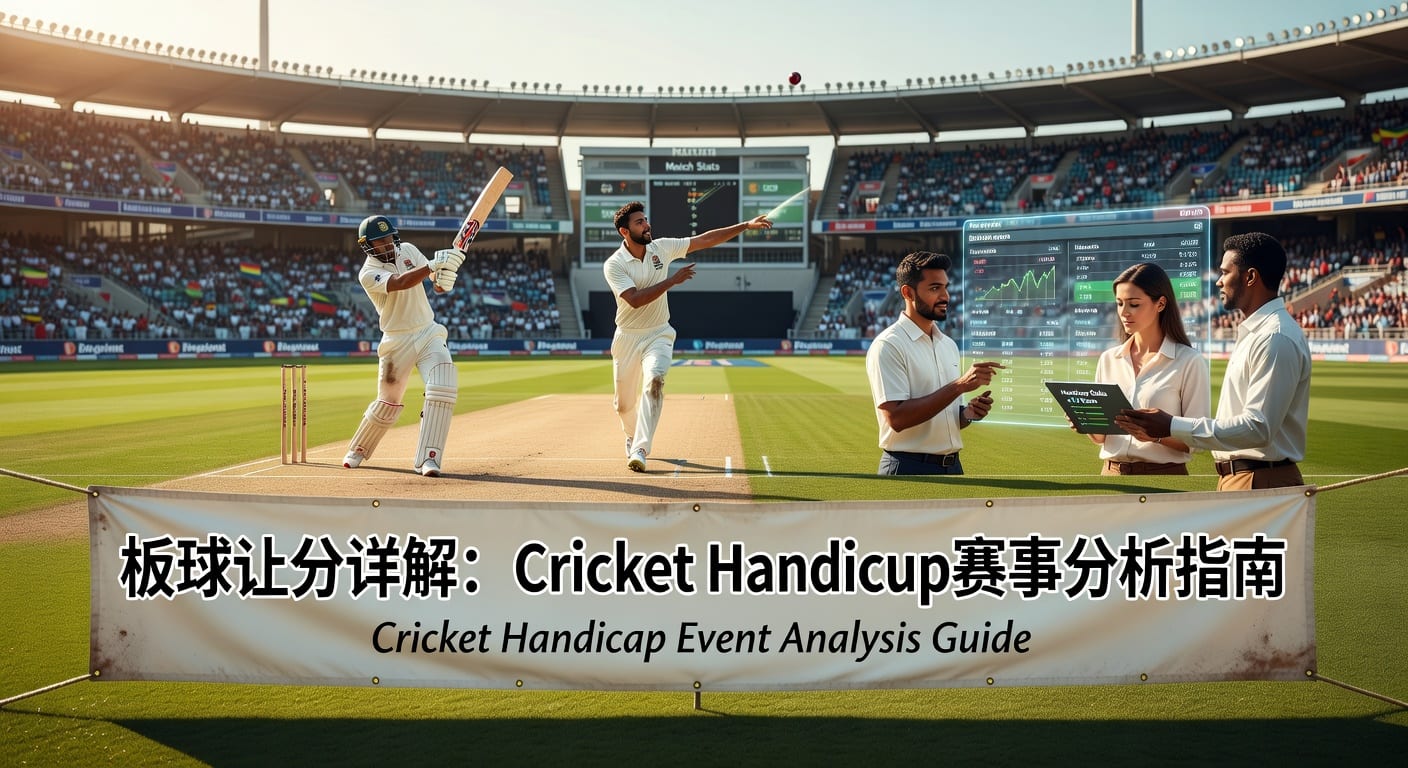 板球让分 Cricket Handicap 读盘实战与投注技巧